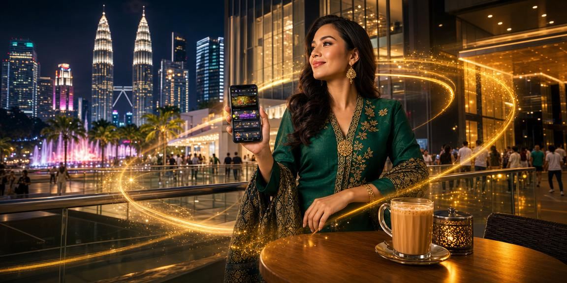 Pemain Kuala Lumpur mengakses aplikasi kasino j3pm untuk bermain roulette dan permainan langsung