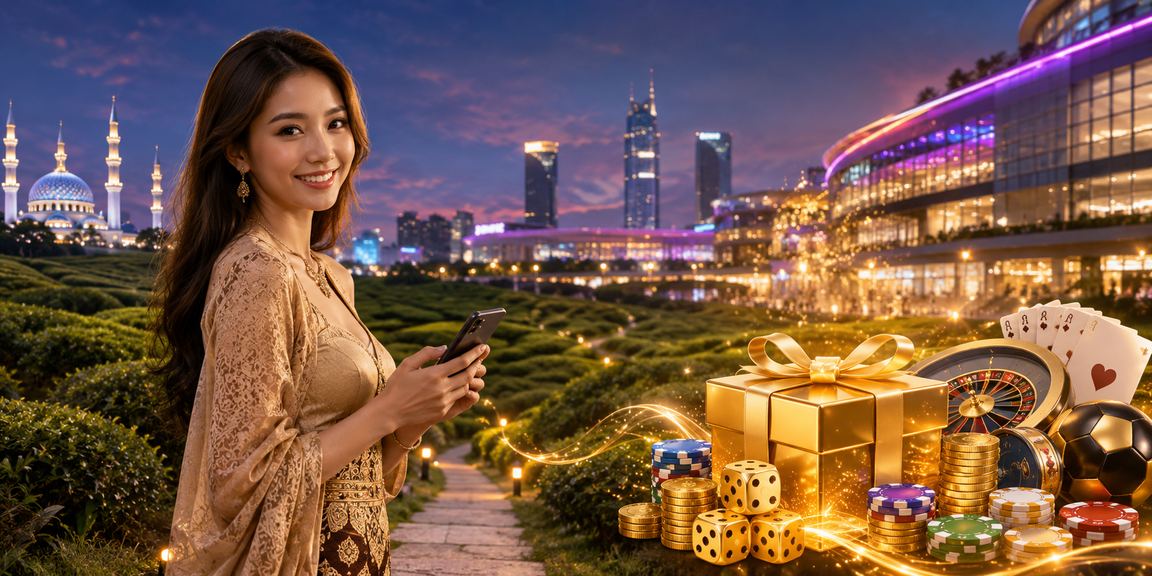 Pengguna di Selangor membuat deposit selepas log masuk ke akaun j3pm dengan selamat